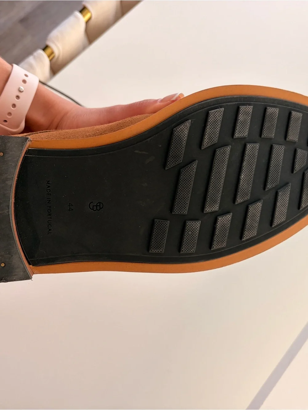 Men's Brown Suede Lace-Up Boots